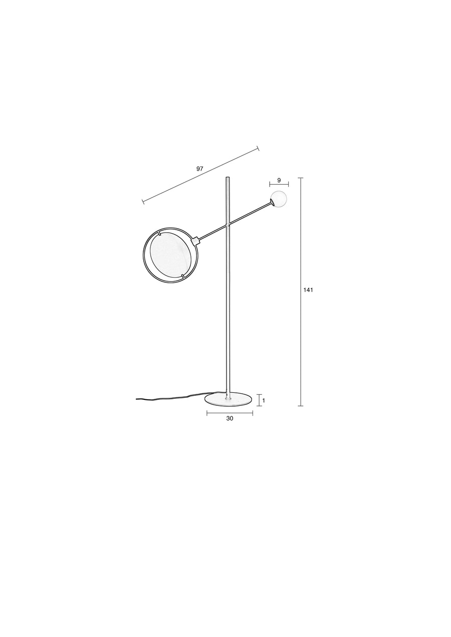 Sirius vloerlamp/ staande lamp