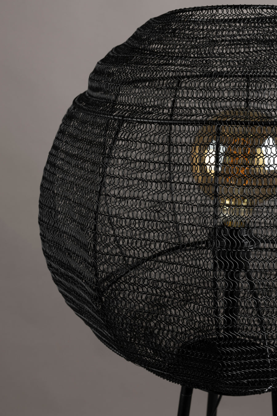 Meezan vloerlamp zwart