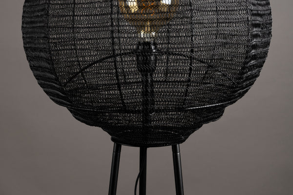 Meezan vloerlamp zwart
