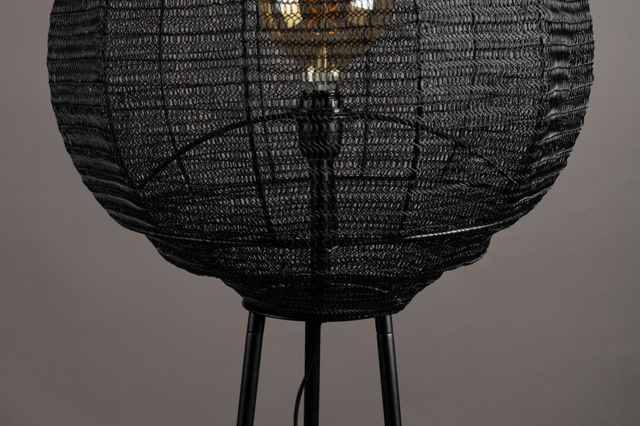 Meezan vloerlamp zwart