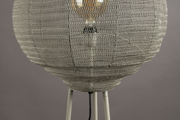 Meezan vloerlamp zand grijs