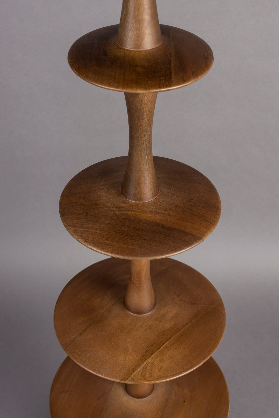 Vloerlamp Cath Notenhout