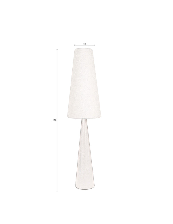 Vloerlamp Miki Bouclé