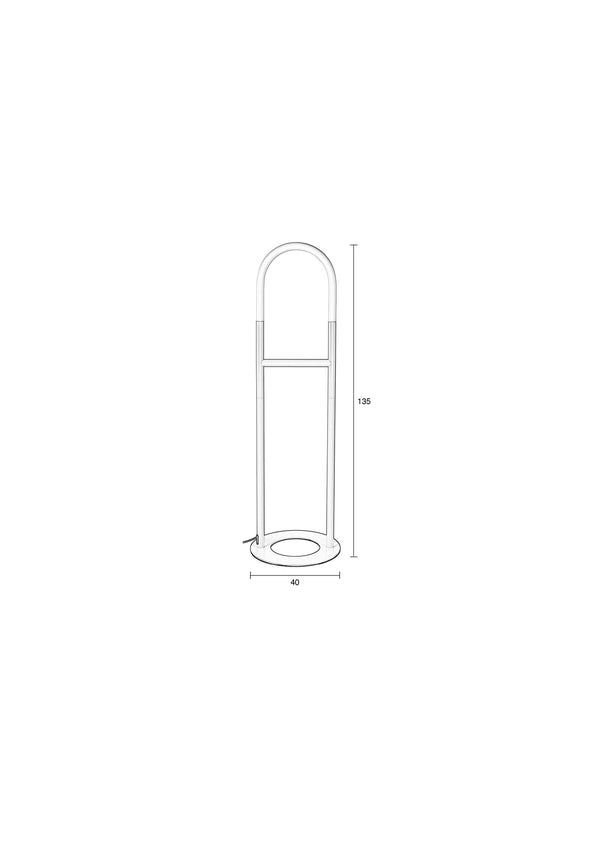 Vloerlamp Arch Beige