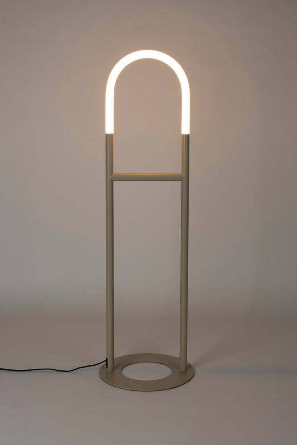 Vloerlamp Arch Beige