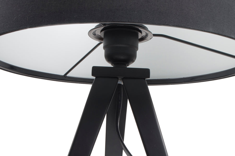 Tafellamp Tripod Zwart (set van 4)