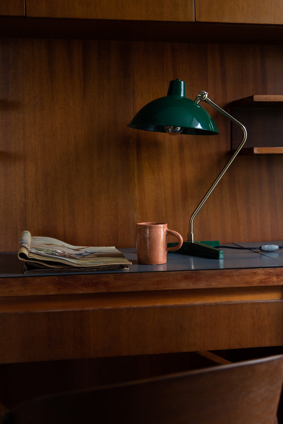 Bureaulamp Devi Groen
