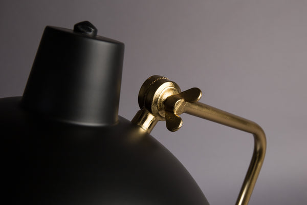Bureaulamp Devi Zwart
