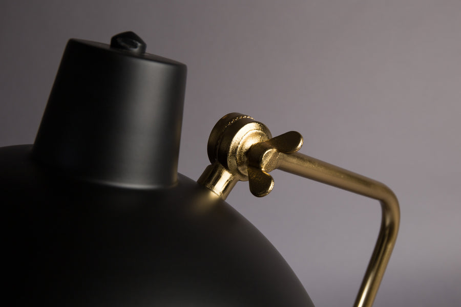 Bureaulamp Devi Zwart
