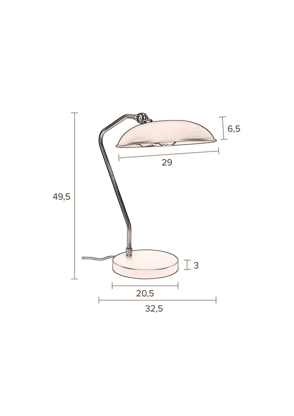 Bureaulamp Liam Zwart