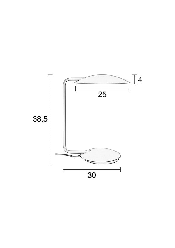Bureaulamp Pixie Wit