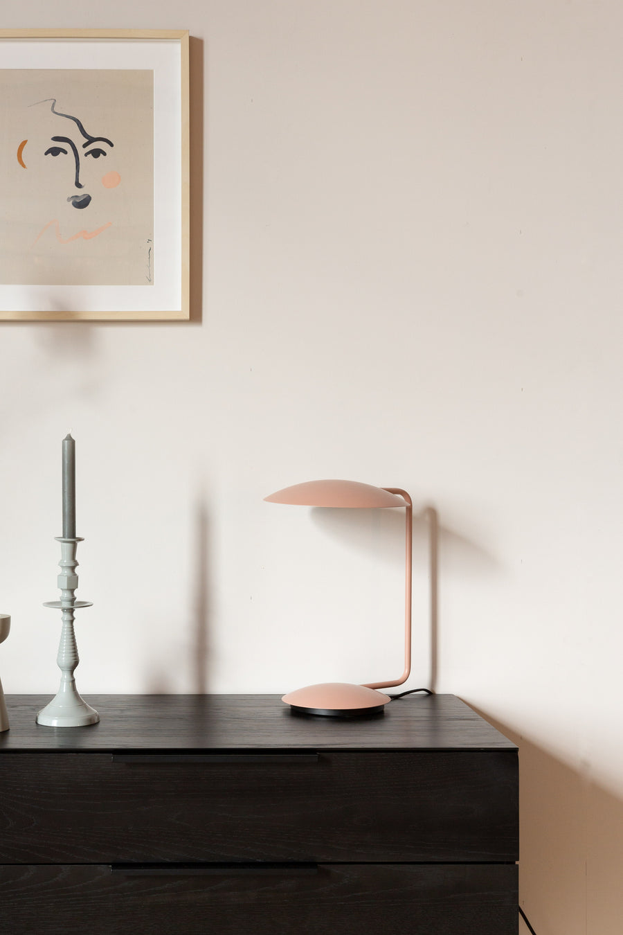 Bureaulamp Pixie Roze