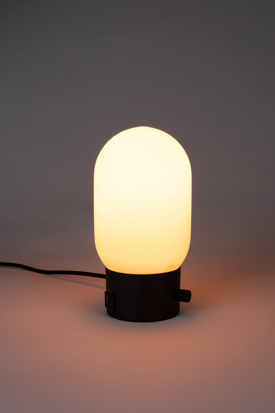 Urban charger tafellamp zwart (set of 4)