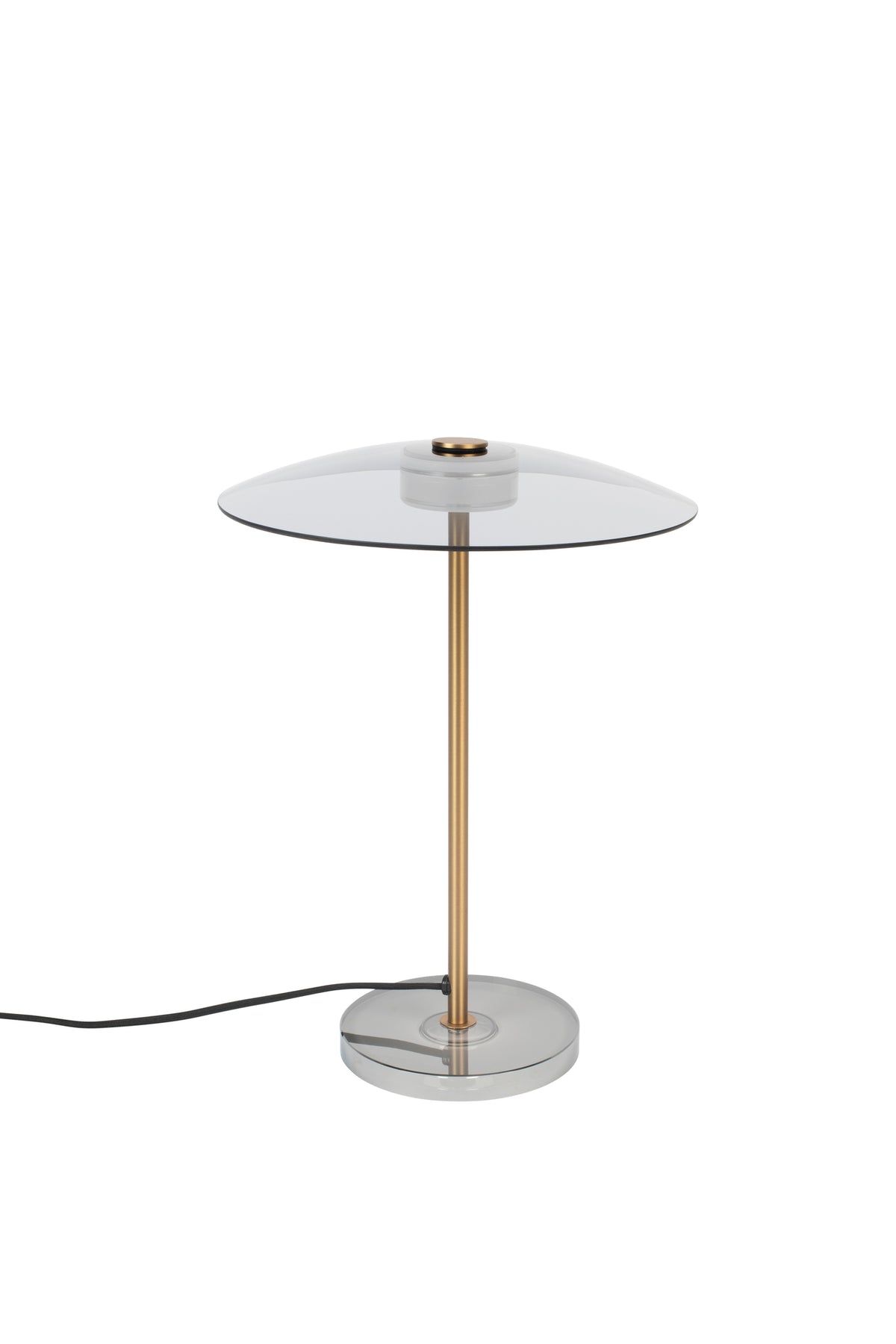 Float tafellamp glas