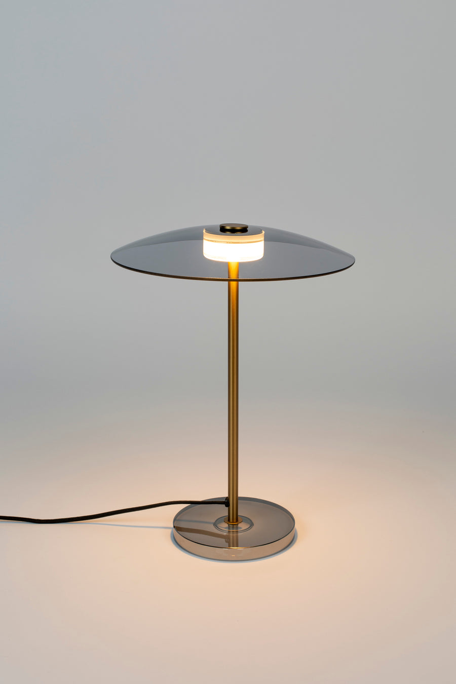 Float tafellamp glas