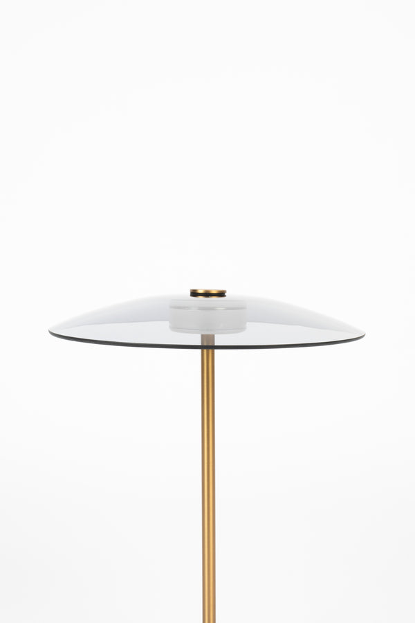 Float tafellamp glas