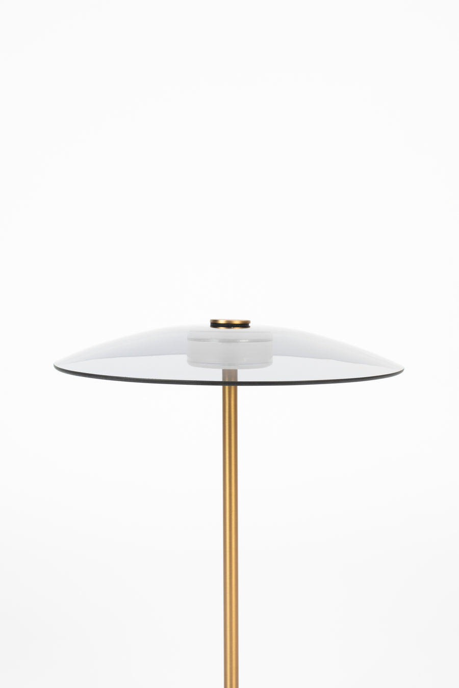 Float tafellamp glas