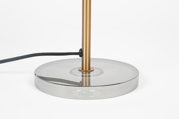 Float tafellamp glas