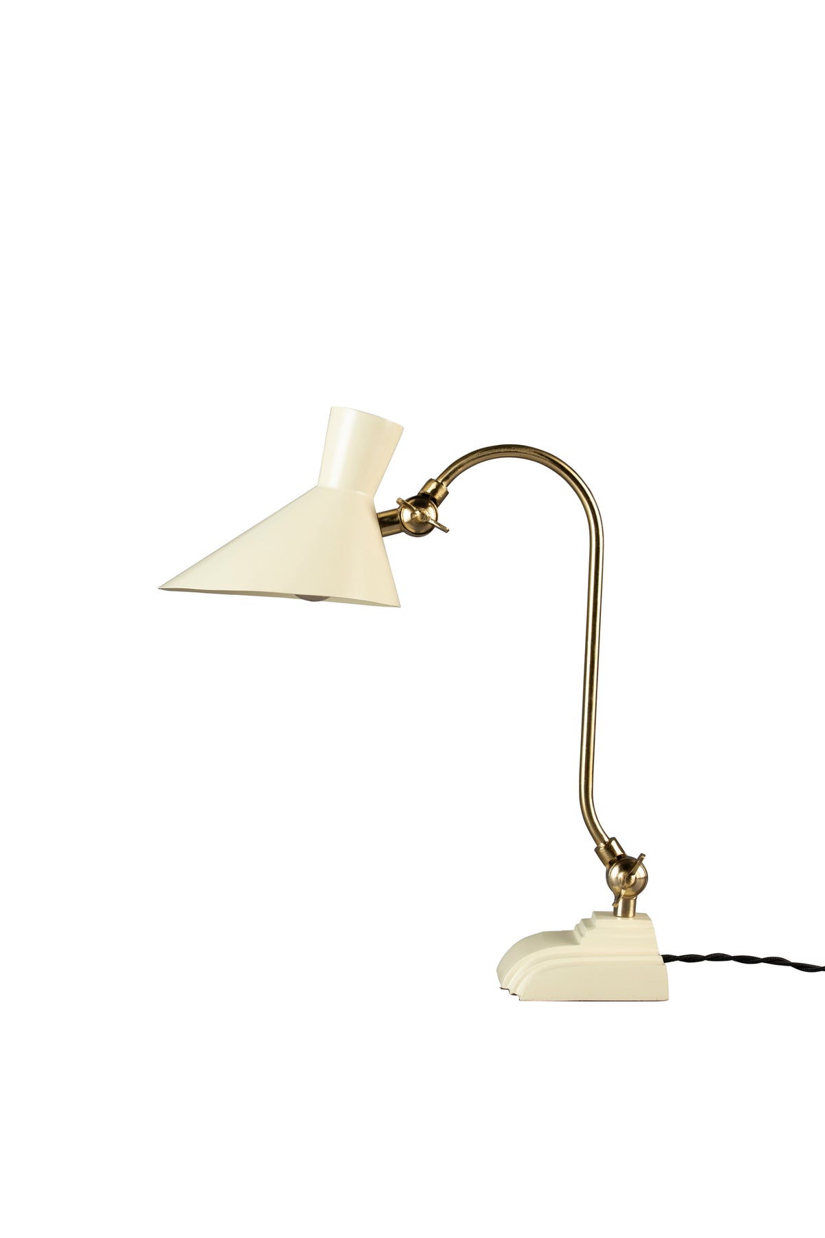 Gaia tafellamp/ bureaulamp ivoor
