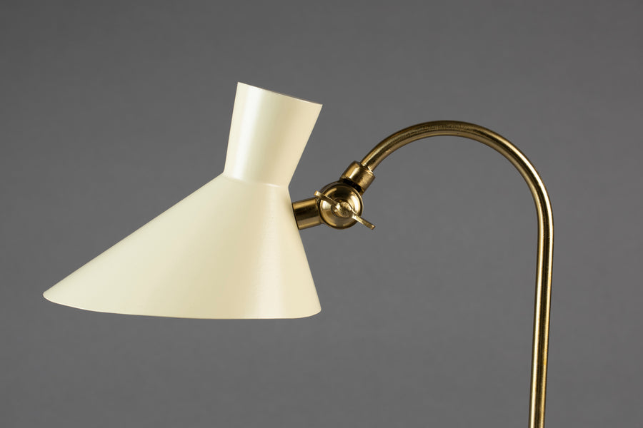 Gaia tafellamp/ bureaulamp ivoor