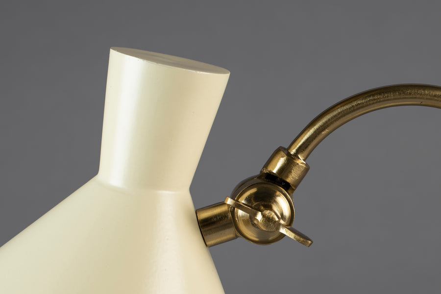 Gaia tafellamp/ bureaulamp ivoor