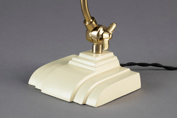 Gaia tafellamp/ bureaulamp ivoor