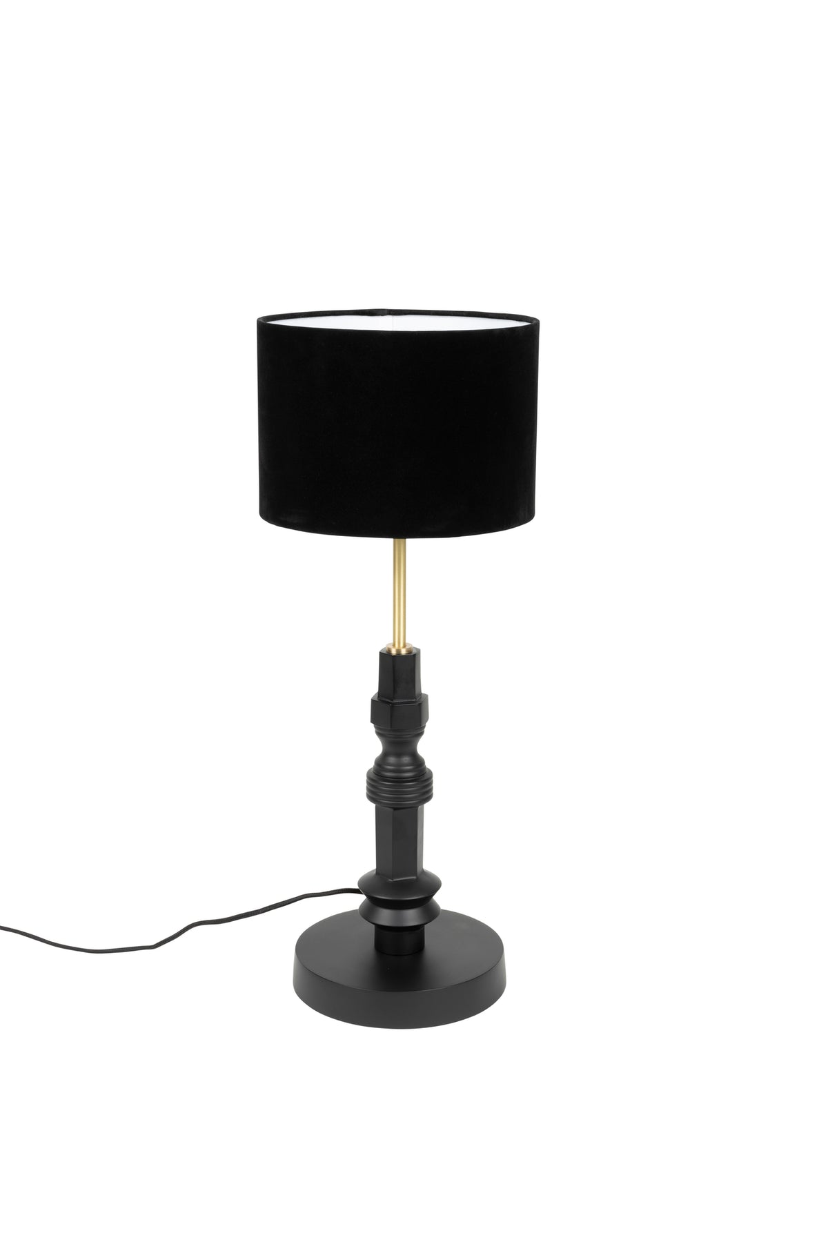 Totem tafellamp zwart