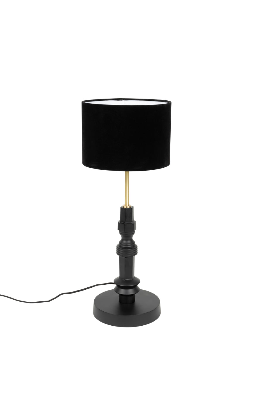 Totem tafellamp zwart