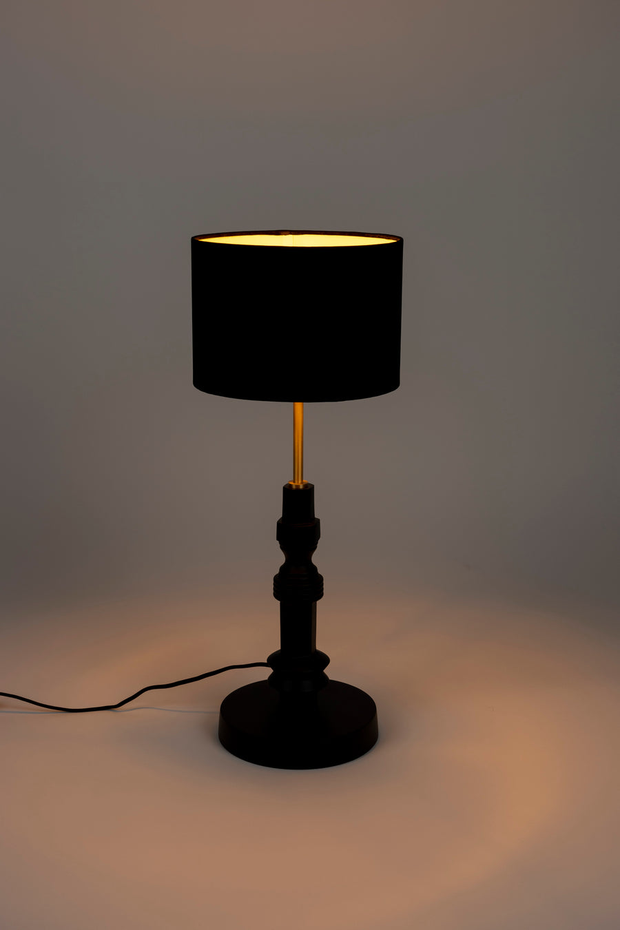 Totem tafellamp zwart