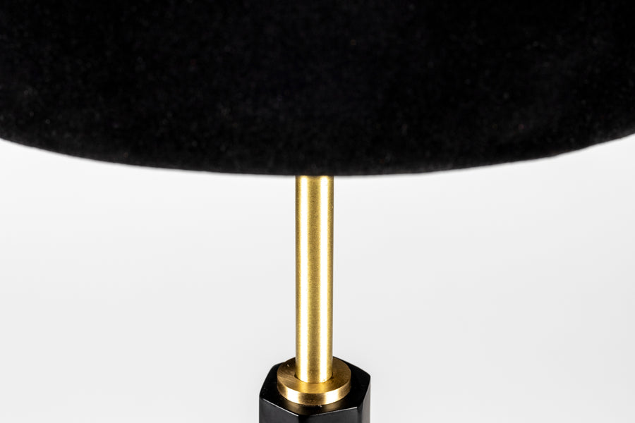 Totem tafellamp zwart