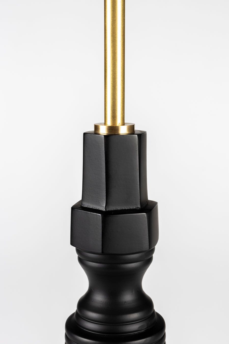 Totem tafellamp zwart