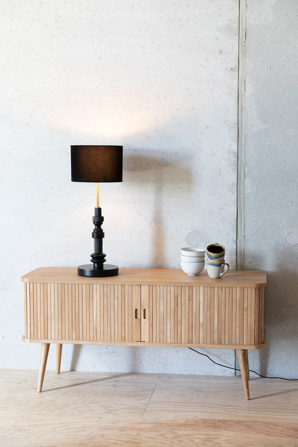 Totem tafellamp zwart