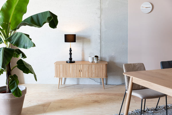 Totem tafellamp zwart