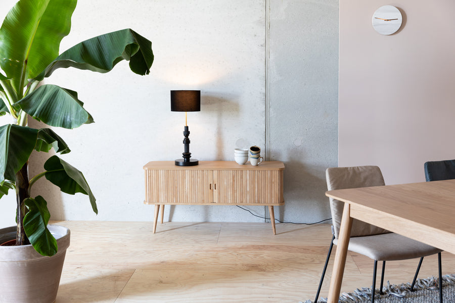 Totem tafellamp zwart