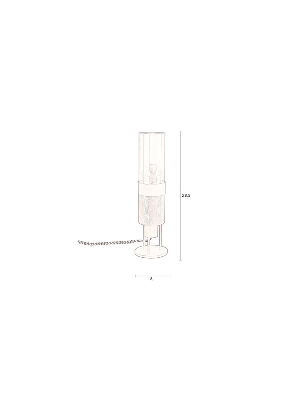 Bureaulamp Momo Amber (set van 6)