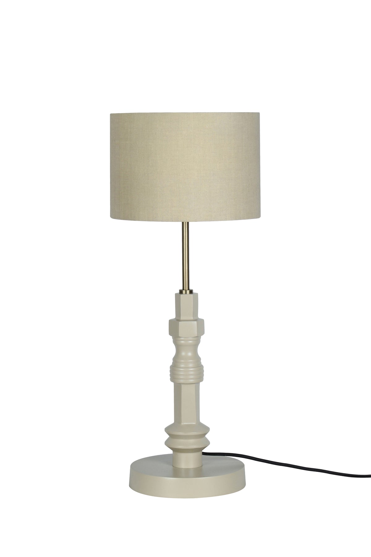 Totem tafellamp beige