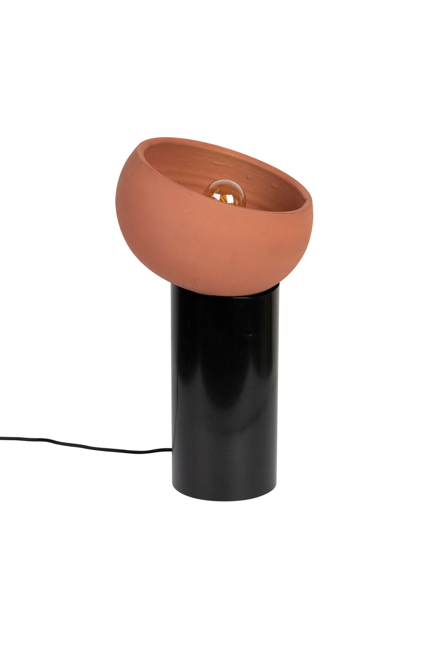Zahra tafellamp m terracotta