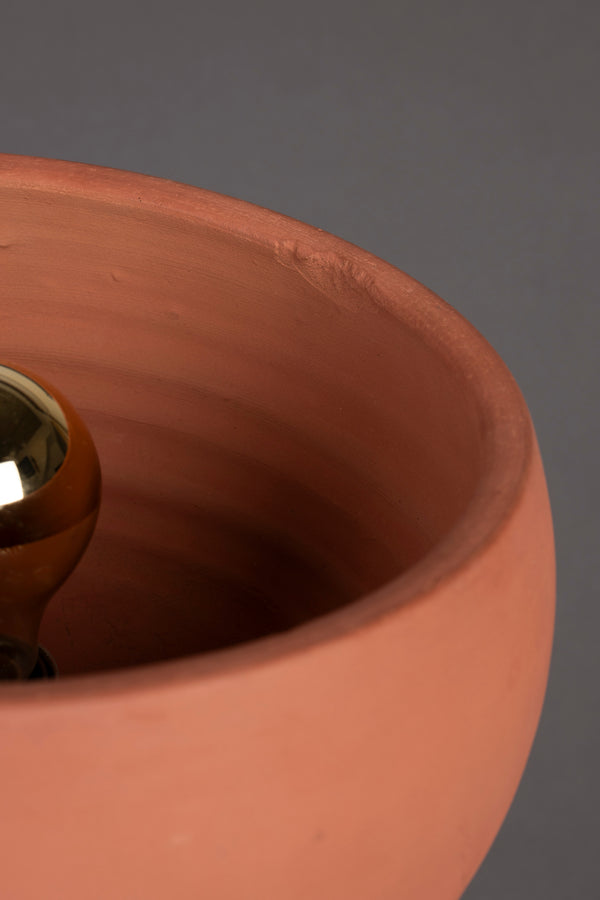 Zahra tafellamp m terracotta