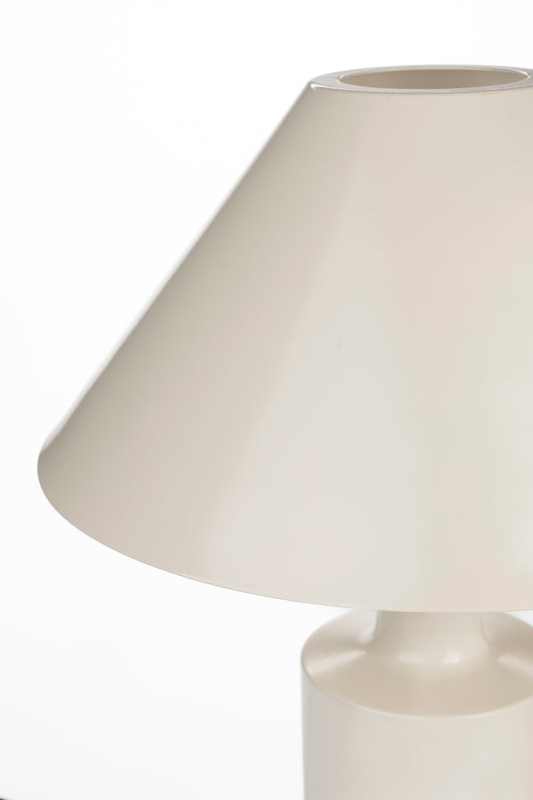 Tafellamp Wonders Glanzend Beige