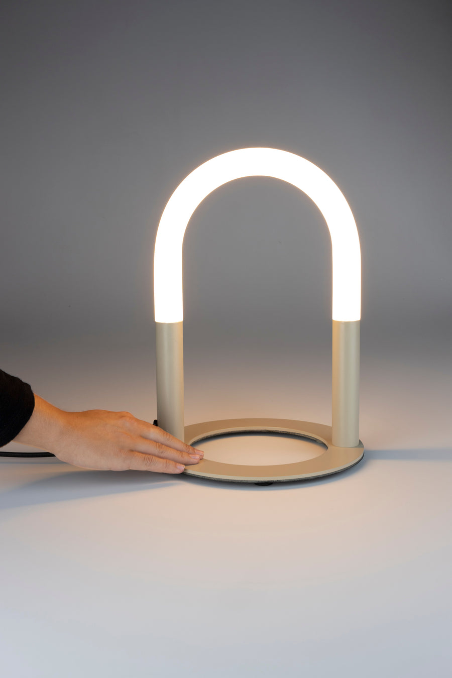 Tafellamp Arch Beige