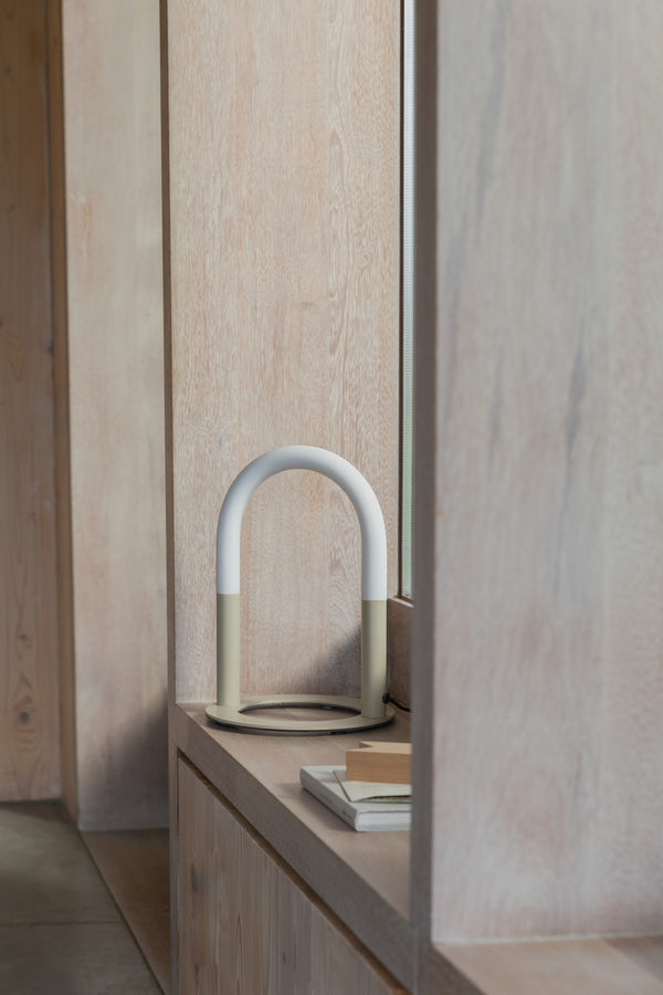 Tafellamp Arch Beige