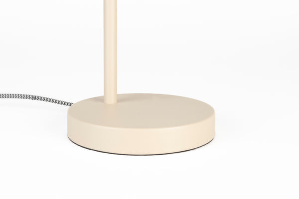 Buckle head tafellamp beige