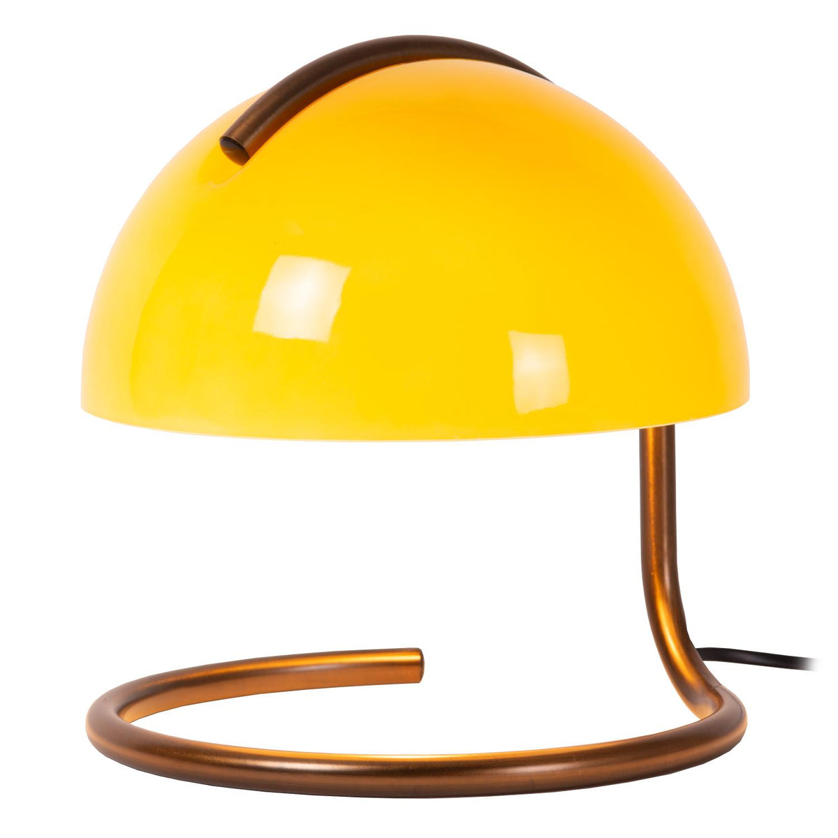 Lucide CATO tafellamp Ø 23,5 cm, E27, oranje