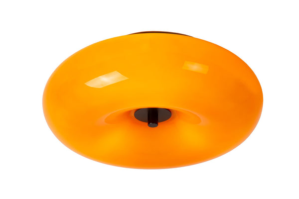 Lucide SENTINO plafondlamp Ø 30 cm, 3 × G9, oranje