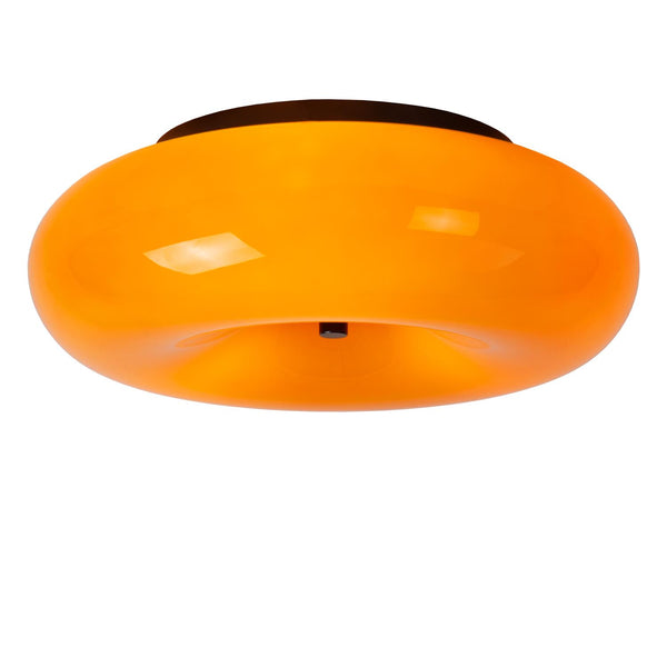 Lucide SENTINO plafondlamp Ø 30 cm, 3 × G9, oranje