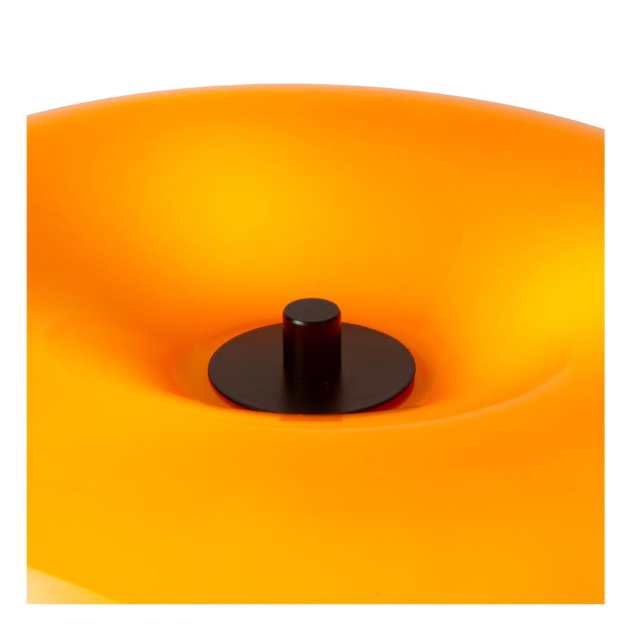 Lucide SENTINO tafellamp Ø 29,5 cm, 3 × G9, oranje
