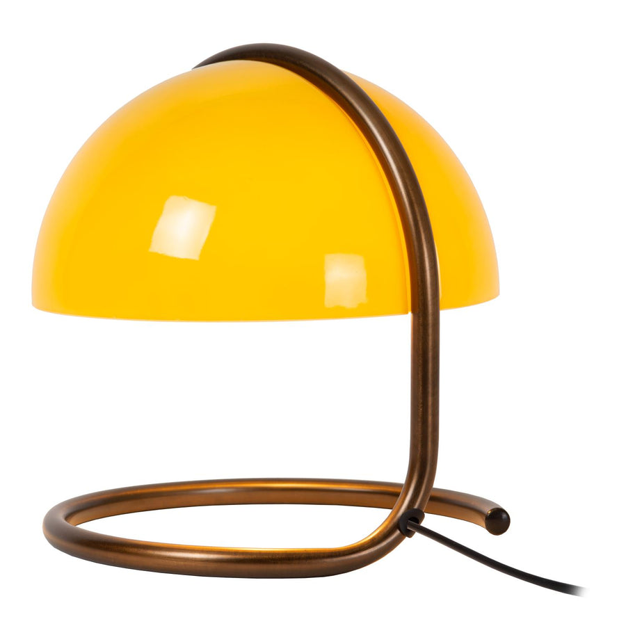 Lucide CATO tafellamp Ø 23,5 cm, E27, oranje