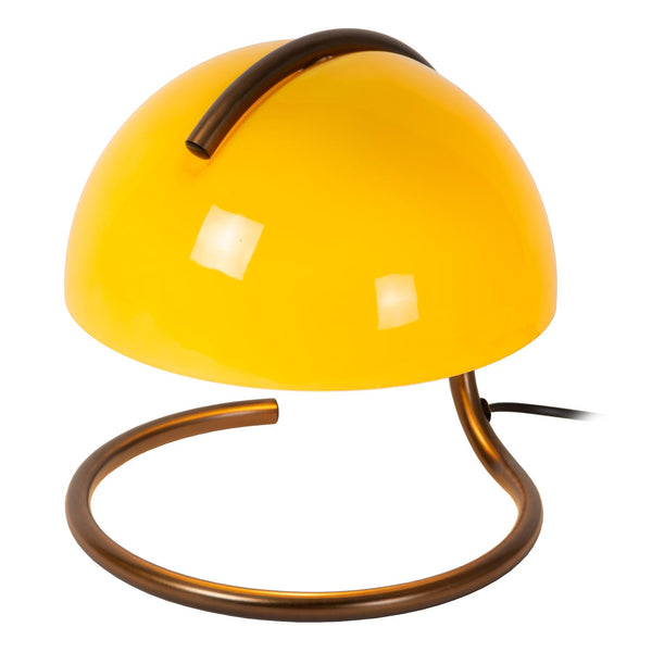 Lucide CATO tafellamp Ø 23,5 cm, E27, oranje