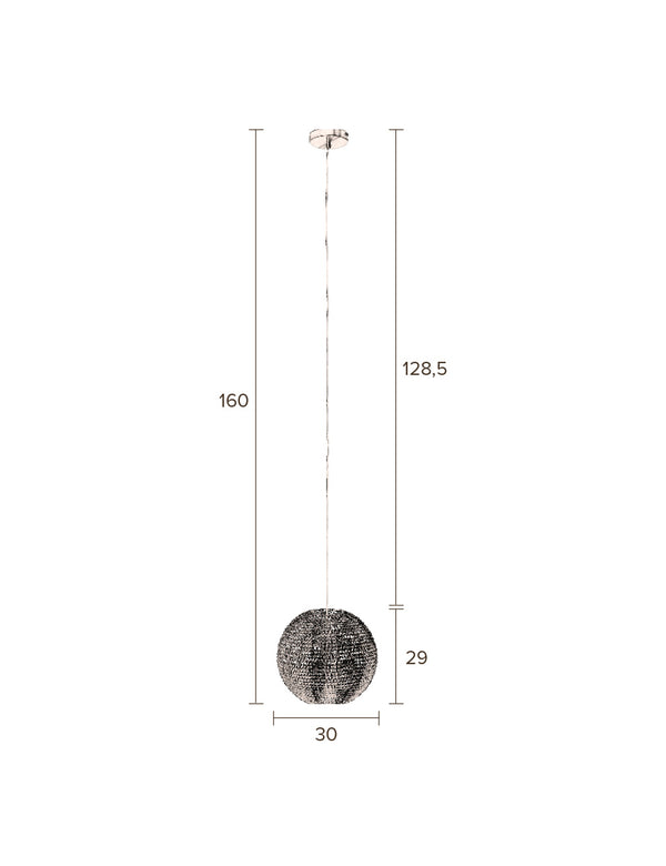 Hanglamp Cooper Rond '30