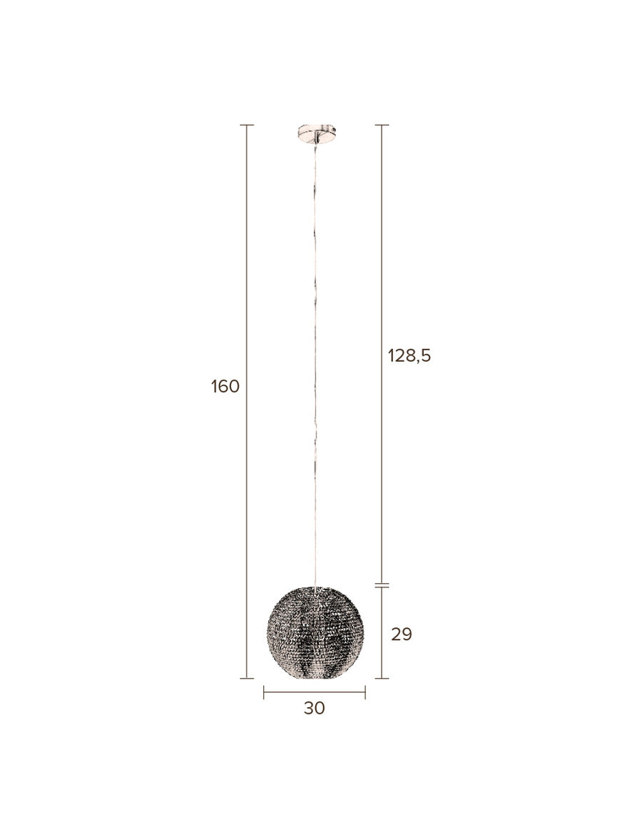Hanglamp Cooper Rond '30